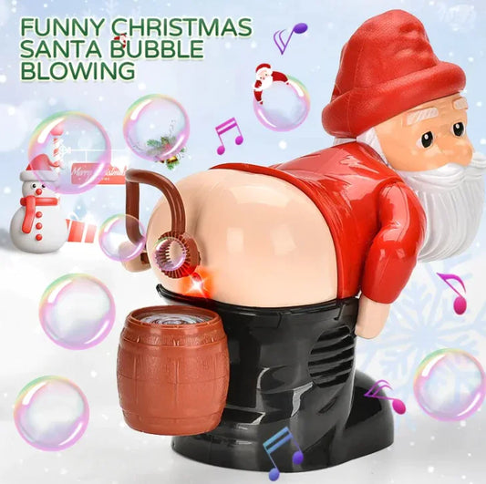 Santa Bubble Machine