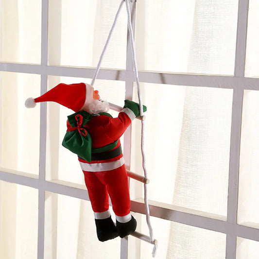 Santa Climbing Decoration Prop