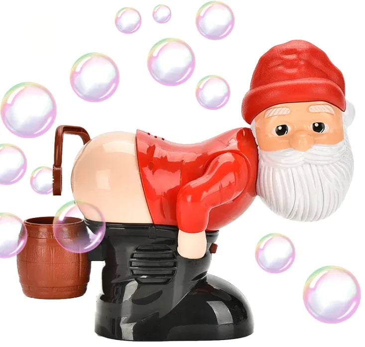 Santa Bubble Machine