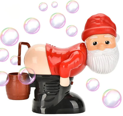 Santa Bubble Machine