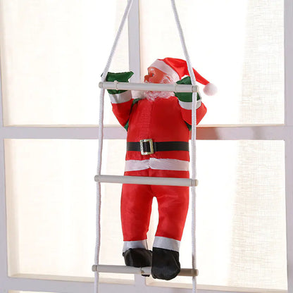 Santa Climbing Decoration Prop