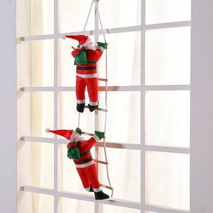 Santa Climbing Decoration Prop
