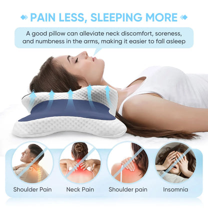 Cervical Pillow Neck Pain Relief Contour