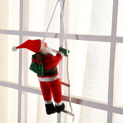 Santa Climbing Decoration Prop